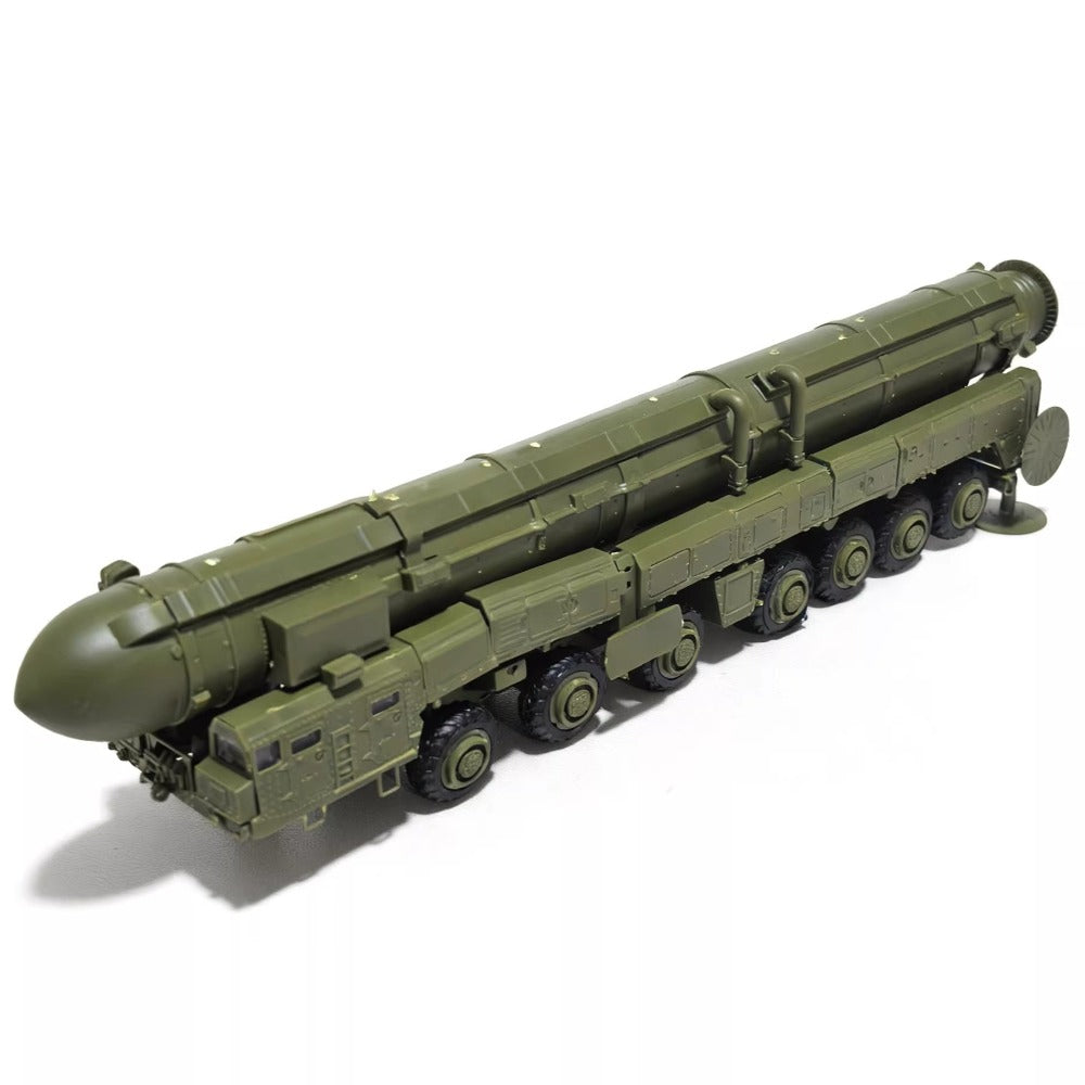 1/72 Scale RT-2PM Topol SS-25 Sickle Russian Intercontinental Ballistic Missile Pre-built Plastic Collectible Model