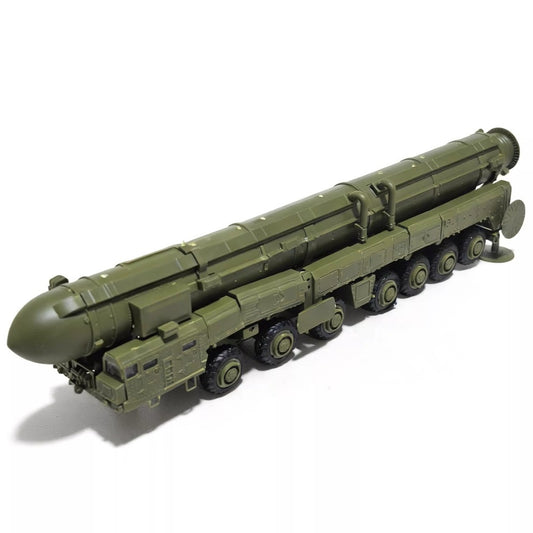 1/72 Scale RT-2PM Topol SS-25 Sickle Russian Intercontinental Ballistic Missile Pre-built Plastic Collectible Model