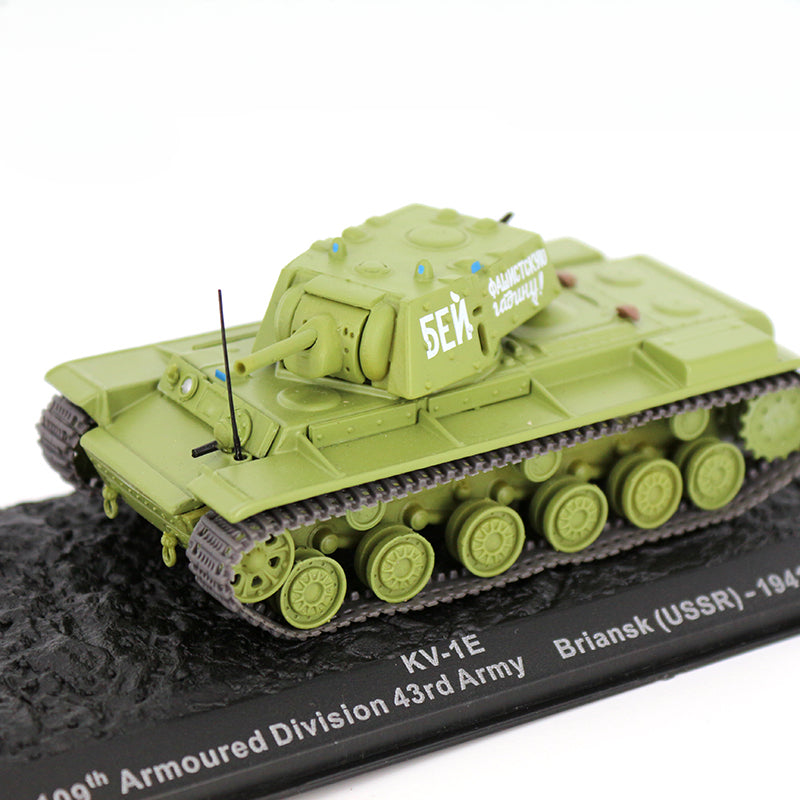 1/72 Scale 1941 KV-1E WWII Soviet Heavy Tank Diecast Model
