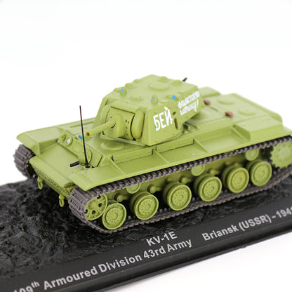 1/72 Scale 1941 KV-1E WWII Soviet Heavy Tank Diecast Model