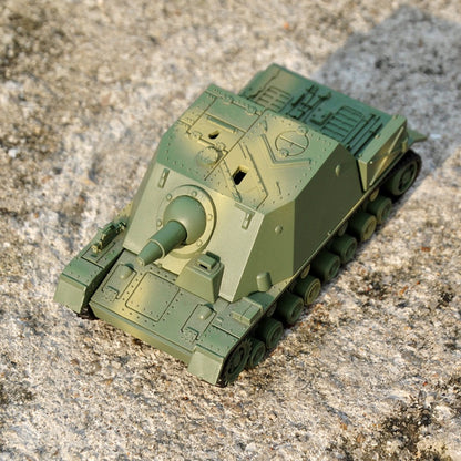 1/72 Scale Sturmpanzer Brummbär WWII German Heavy Assault Gun Pre-built Plastic Collectible Model