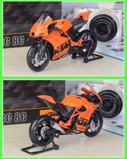 1/12 Scale KTM RC 8C Motorcycle Diecast Model