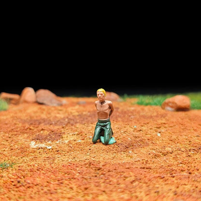 1/72 Scale WWII Soldiers Painted Figures for Model Rescue Dioramas