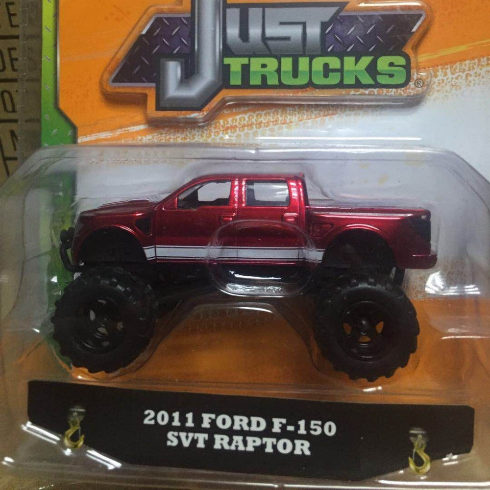 1/64 Scale 2011 Ford F-150 SVT Raptor Monster Truck Diecast Model Car