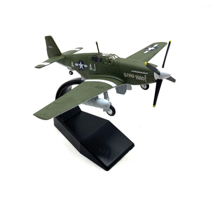 1/72 Scale North American P-51B Mustang James Howell Howard WWII Fighter Aircraft Diecast Model