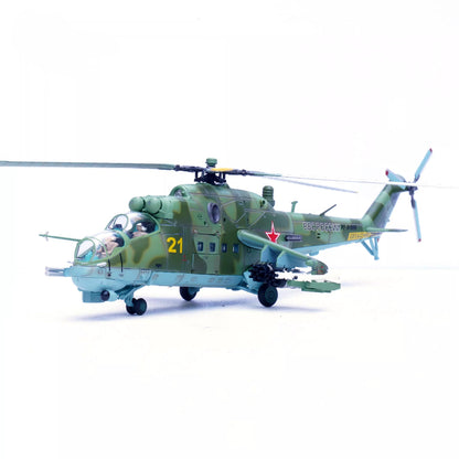 1/72 Scale Mil Mi-24P Helicopter Russian Air Force Khmeimim Air Base Diecast Model