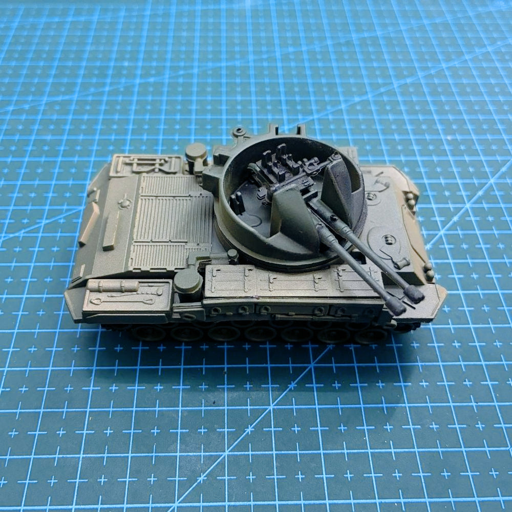 1/72 Scale M42 Duster 40 mm Self-Propelled Anti-Aircraft Gun Armored Vehicle Pre-built Plastic Collectible Model