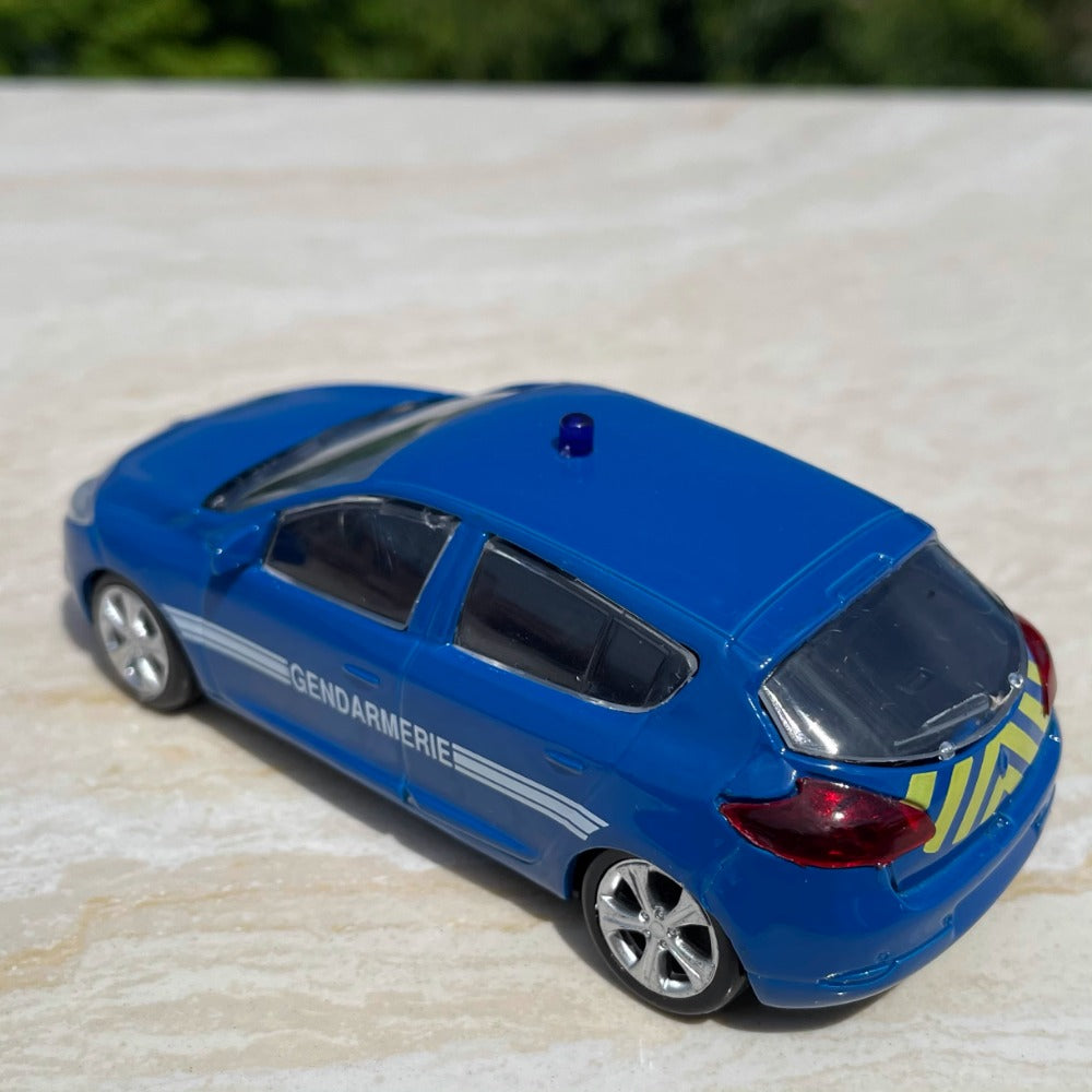 1/43 Scale Renault Megane Police Car Diecast Model