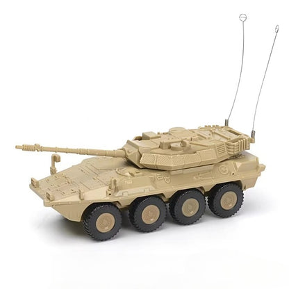 1/72 Scale Centauro B1 Italian Wheeled Tank Destroyer Pre-built Plastic Collectible Model