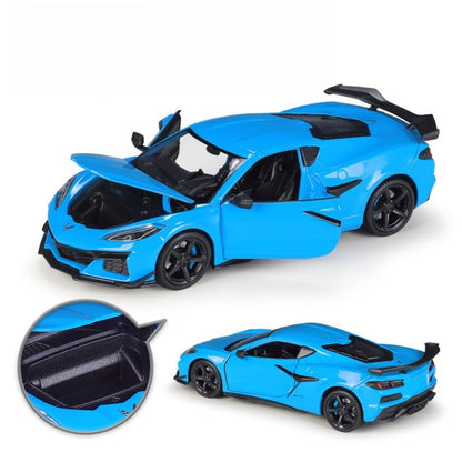 1/24 Scale 2023 Chevrolet Corvette Z06 Sports Car Diecast Model