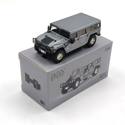 1/64 Scale Hummer H1 SUV Diecast Model Car