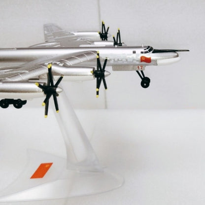 1/200 Scale Tupolev Tu-95 Bear Strategic Bomber Diecast Model Aircraft