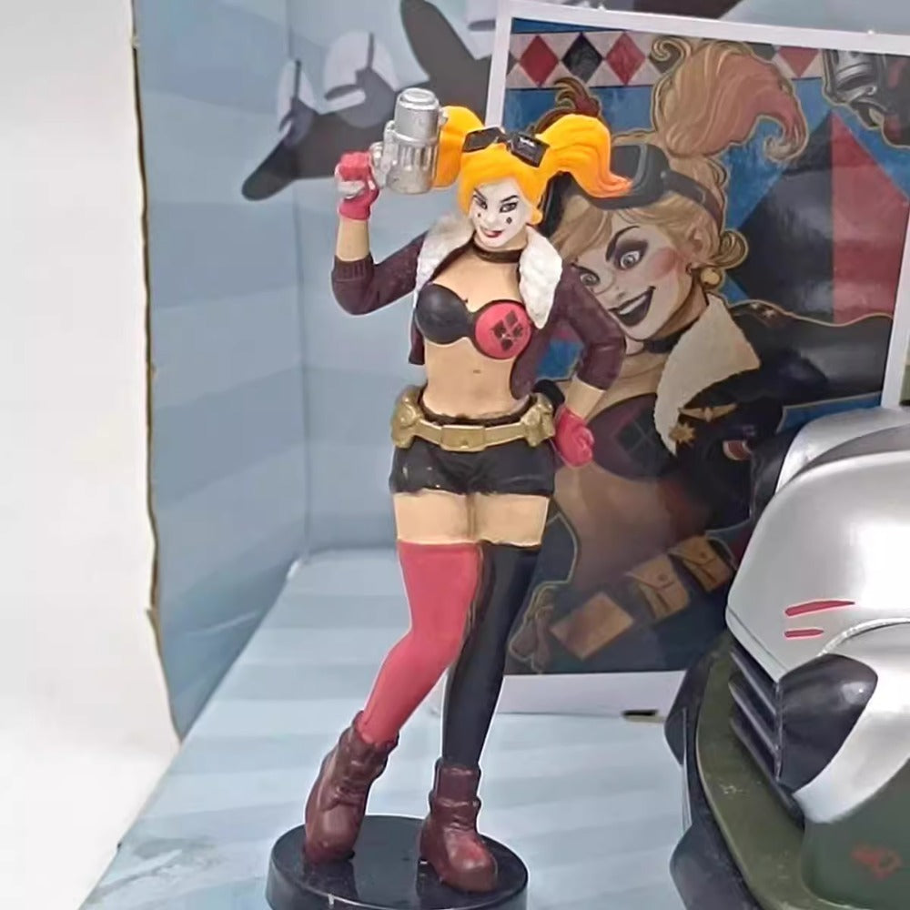 1/24 Scale 1951 Mercury & Harley Quinn Figure Diecast Model Car