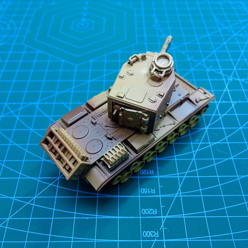 1/72 Scale Kliment Voroshilov KV-2 Soviet Heavy Artillery Tank Pre-built Plastic Collectible Model