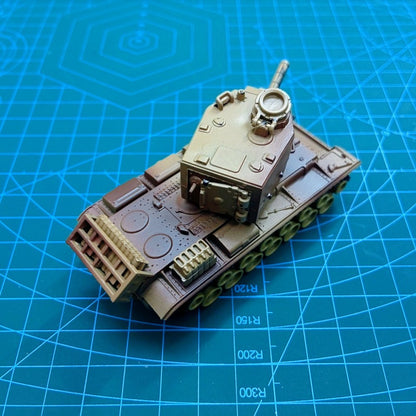1/72 Scale Kliment Voroshilov KV-2 Soviet Heavy Artillery Tank Pre-built Plastic Collectible Model