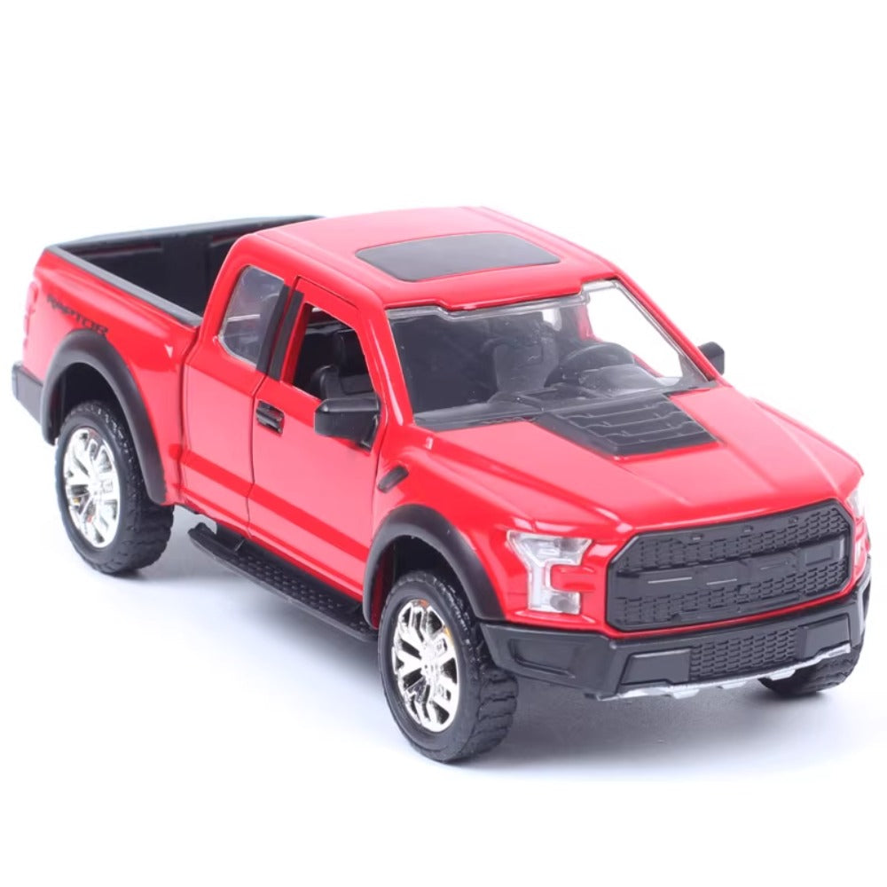 1/32 Scale 2017 Ford F-150 Raptor Pickup Truck Diecast Model Car