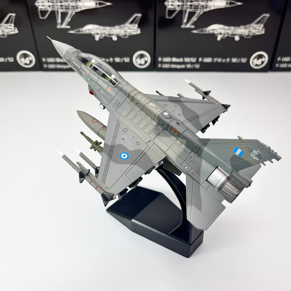 1/72 Scale F-16D Fighting Falcon Fighter Greece Air Force Diecast Model Aircraft