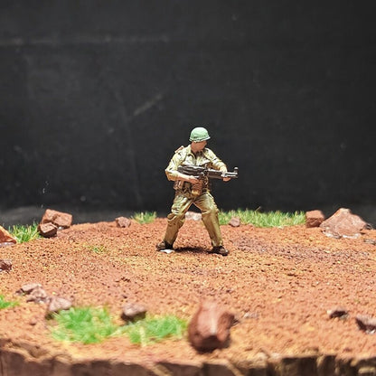 1/72 Scale US Soldiers Painted Figures for Model Dioramas