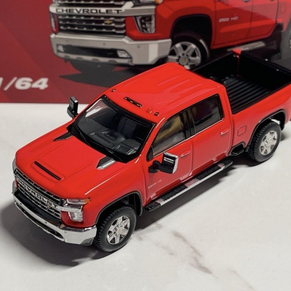 1/64 Scale Chevrolet Silverado Truck Diecast Model Car