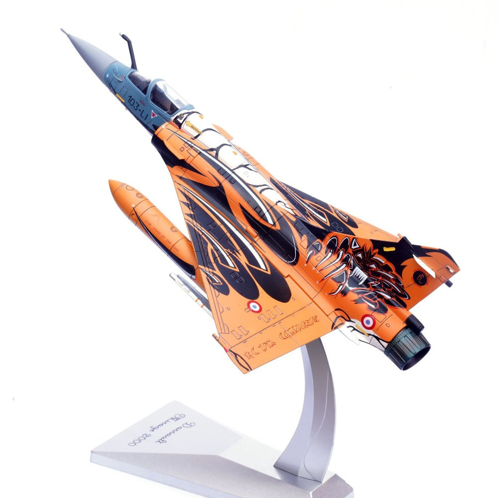 1/72 Scale Dassault Mirage 2000C 103-LI Tiger Meets 2010 French Jet Fighter Diecast Model Aircraft
