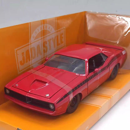 1/24 Scale 1973 Plymouth Barracuda Diecast Model Car