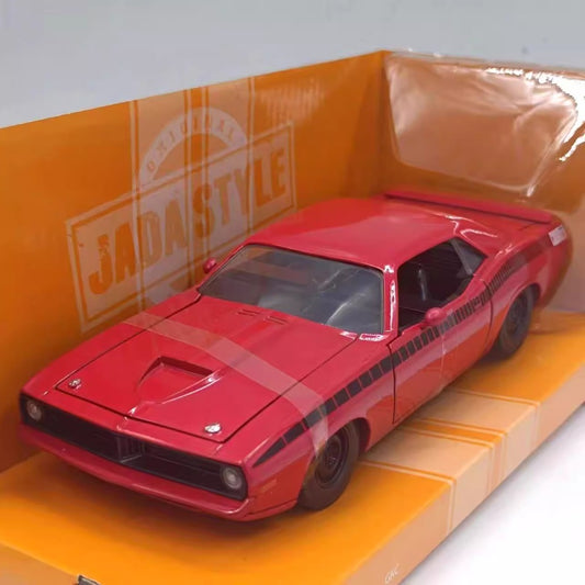 1/24 Scale 1973 Plymouth Barracuda Diecast Model Car