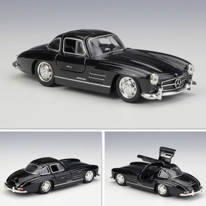 1/36 Scale Mercedes-Benz 300 SL Sports Car Diecast Model Pull Back Toy