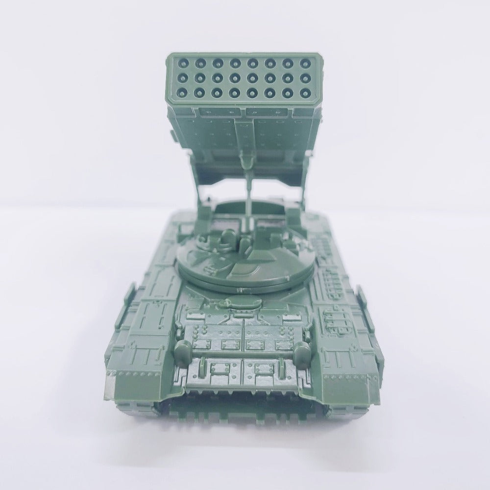 1/72 Scale TOS-1 Buratino Heavy Flamethrower System Russian Multiple Rocket Launcher Pre-built Plastic Collectible Model