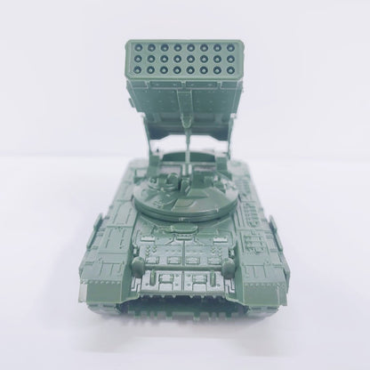 1/72 Scale TOS-1 Buratino Heavy Flamethrower System Russian Multiple Rocket Launcher Pre-built Plastic Collectible Model
