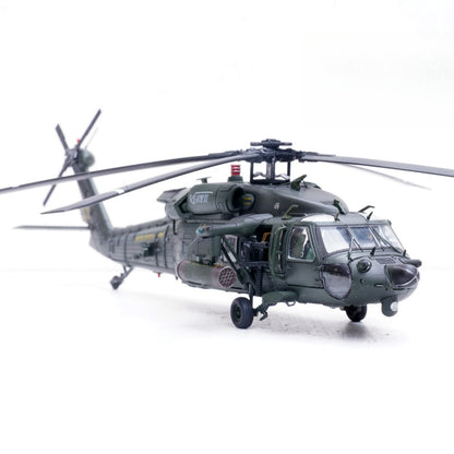 1/72 Scale Sikorsky MH-60L Black Hawk Military Utility Helicopter US Army Super 64 Razor's Edge Diecast Model