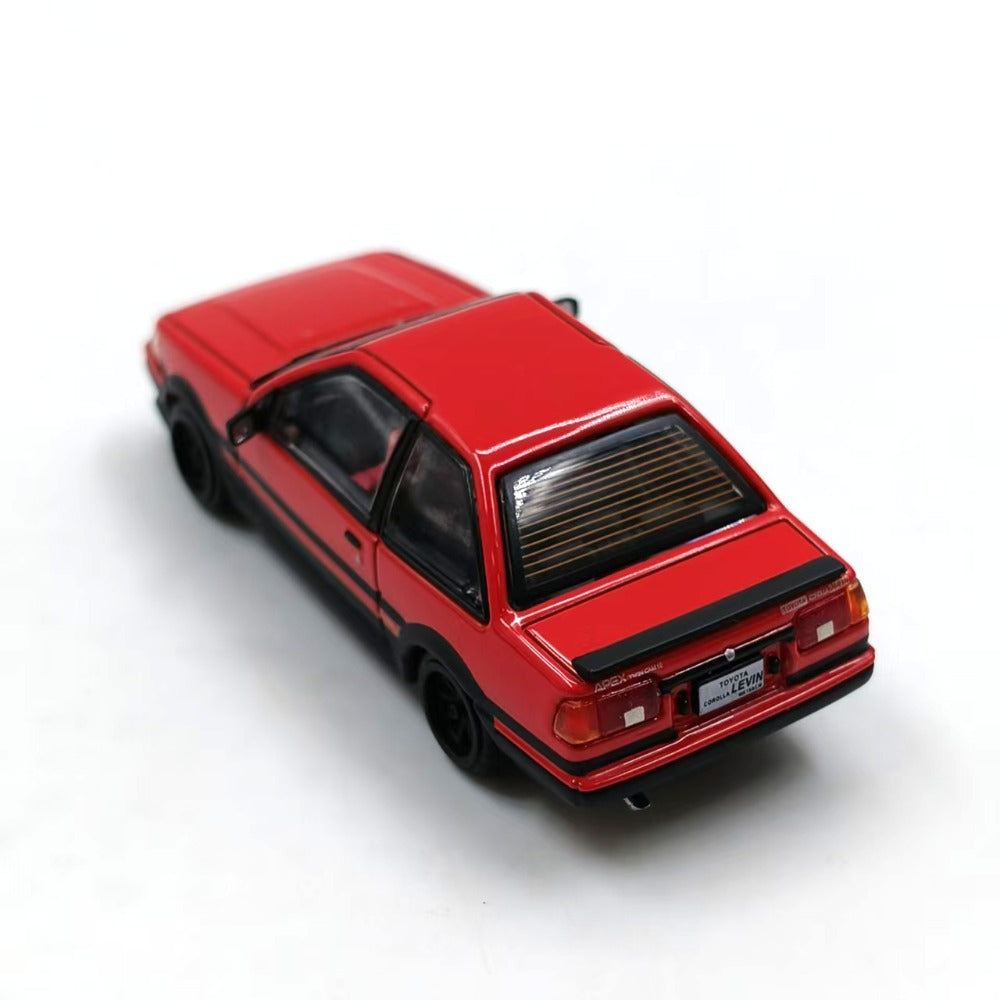 1/64 Scale 1983 Toyota Corolla Levin AE86 Diecast Model Car