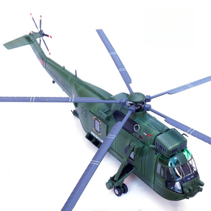 1/72 Scale Westland Sea King HC.4 Royal Navy ZF123 Helicopter Diecast Model Aircraft