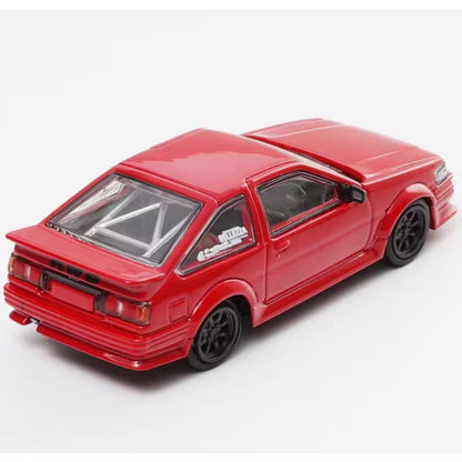 1/64 Scale Toyota AE86 Corolla Levin GT-APEX Diecast Model Car