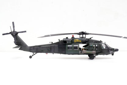 1/72 Scale Sikorsky MH-60L Black Hawk Military Utility Helicopter US Army Super 66 Gunslinger Diecast Model