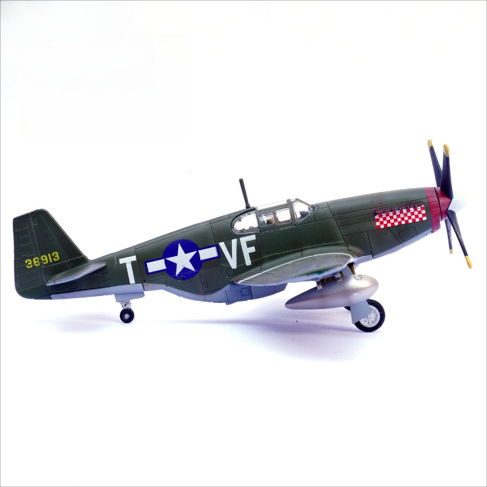 1/72 Scale P-51B Mustang Shangri-La WWII USAAF 336FS 4FG Fighter Diecast Model Aircraft