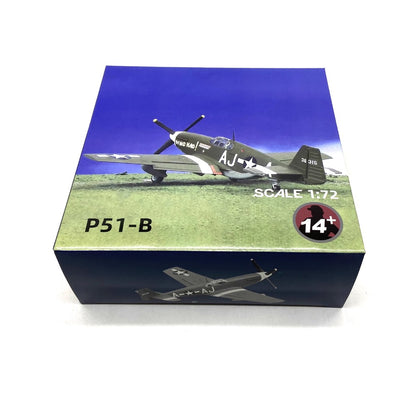 1/72 Scale North American P-51B Mustang James Howell Howard WWII Fighter Aircraft Diecast Model