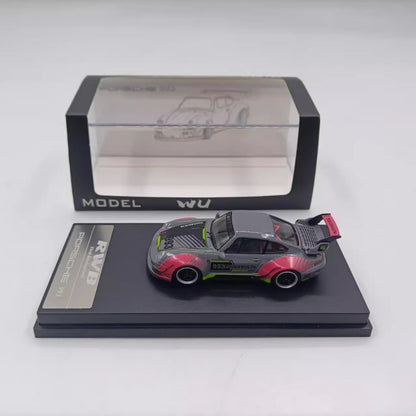 1/64 Scale RWB Porsche 911 (993) Sports Car Diecast Model