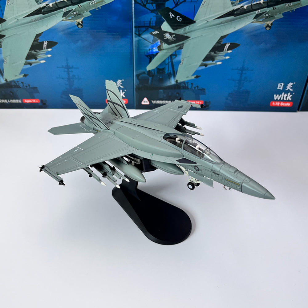 1/72/100 Scale F/A-18F Super Hornet US Navy Carrier-Based Multirole Fighter Diecast Model Aircraft