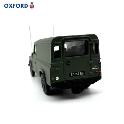 1/76 Scale Land Rover Defender Military Vehicle Diecast Model Car