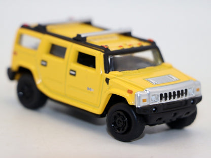 1/64 Scale Hummer H2 SUV Diecast Model Car