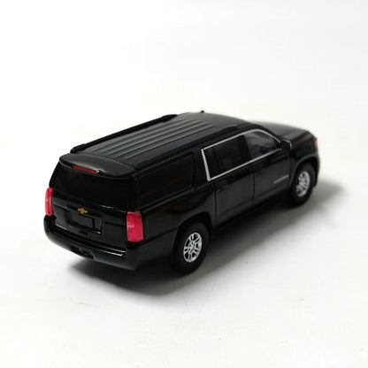 1/64 Scale Chevrolet Suburban SUV Black Diecast Model Car