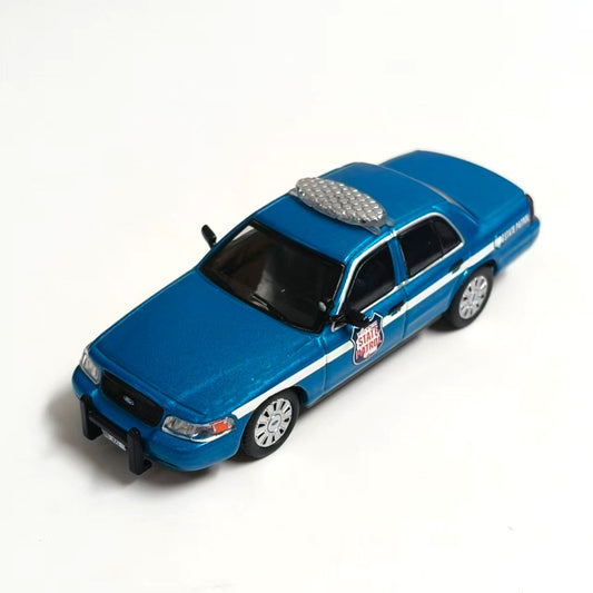 1/64 Scale Ford Crown Victoria Wisconsin State Patrol Police Car Diecast Model
