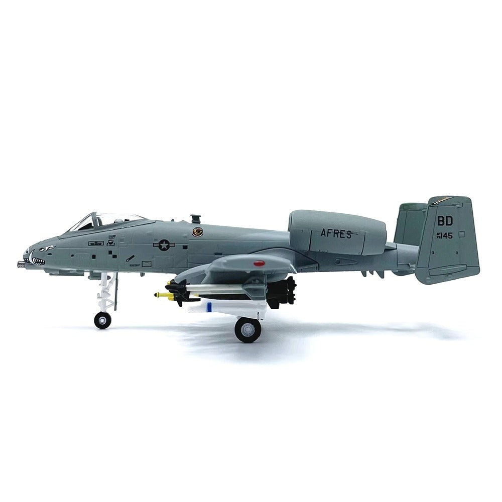 1/100 Scale A-10C Thunderbolt II Warthog USAF Close Air Support Attack Aircraft Diecast Model