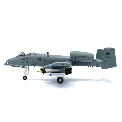 1/100 Scale A-10C Thunderbolt II Warthog USAF Close Air Support Attack Aircraft Diecast Model