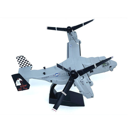 1/72 Scale Bell Boeing V-22 Osprey US Marines Tiltrotor Military Transport Aircraft Diecast Model