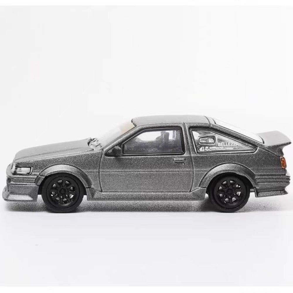 1/64 Scale Toyota AE86 Corolla Levin GT-APEX Diecast Model Car
