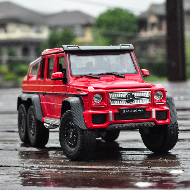 1/24 Scale Mercedes-AMG G63 6x6 Pickup Truck Diecast Model Car