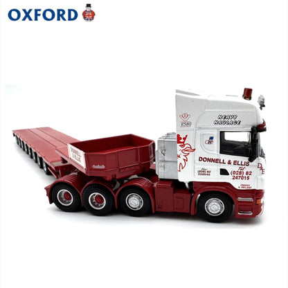 1/76 Scale Scania Donnell & Ellis Low Loader Diecast Model