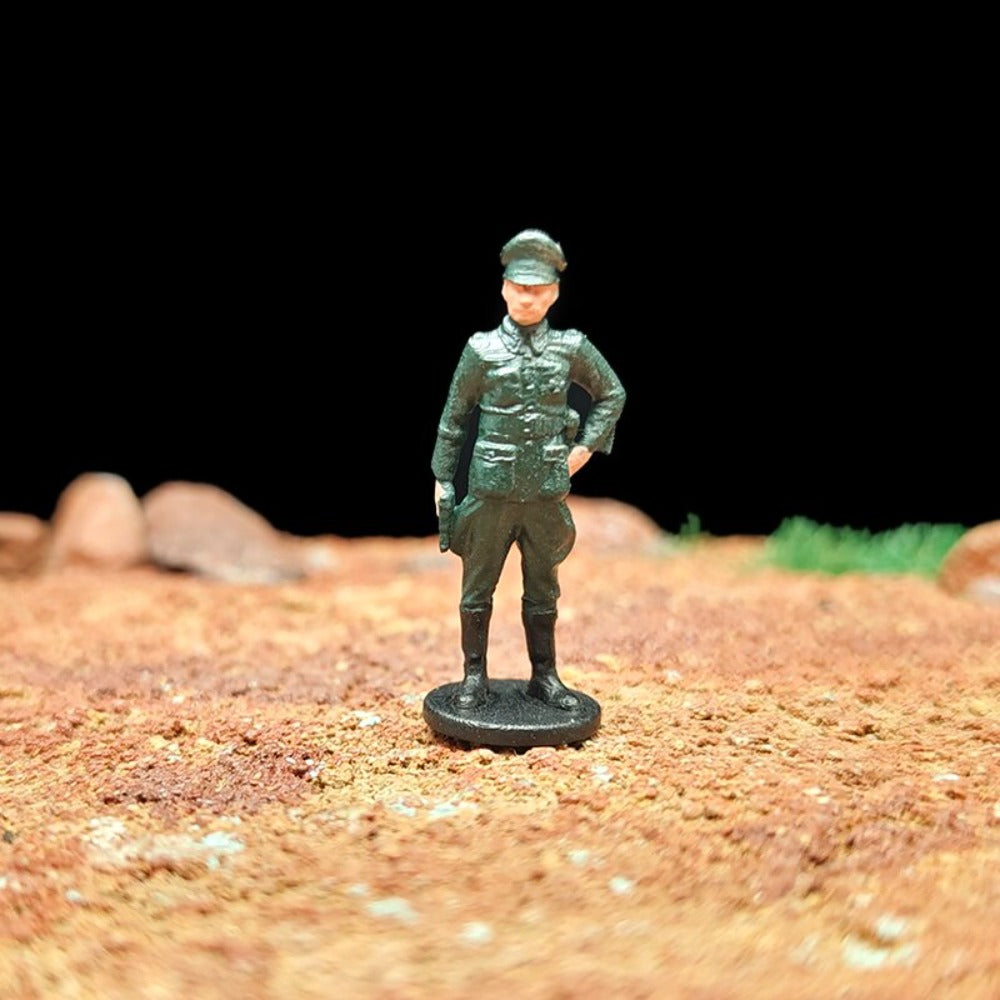 1/72 Scale WWII German Army Soldiers Painted Figurines for Model Dioramas