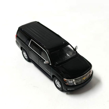 1/64 Scale Chevrolet Suburban SUV Black Diecast Model Car